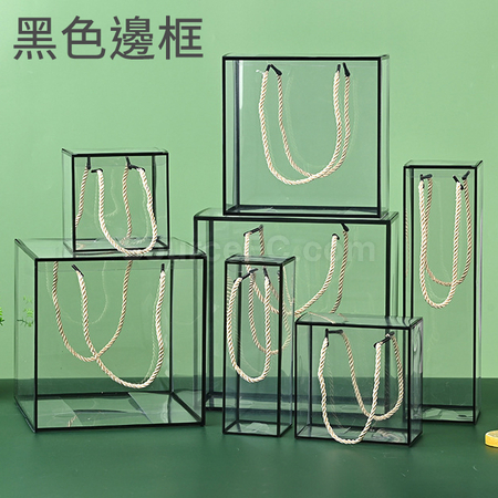 礼品订购透明手提礼品盒广告