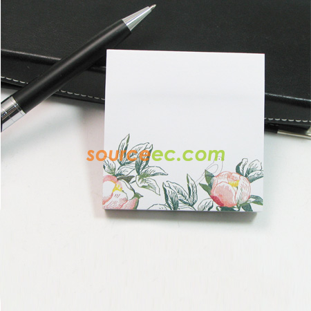 礼品订购办公便签纸广告