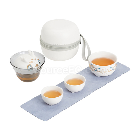 礼品订购瑞龙陶瓷茶具套装广告
