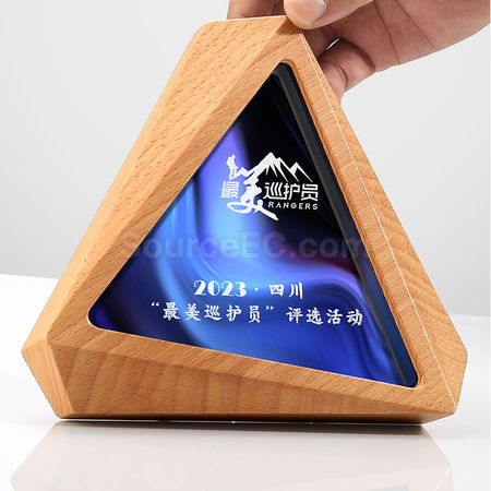 礼品订购水晶奖座广告