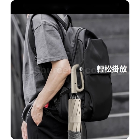礼品订购三折反向自动雨伞广告