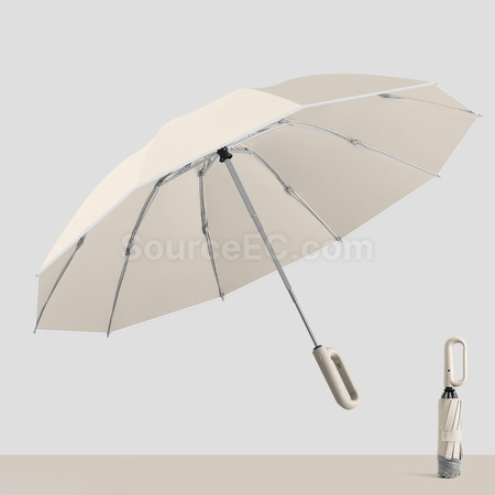 礼品订购三折反向自动雨伞广告