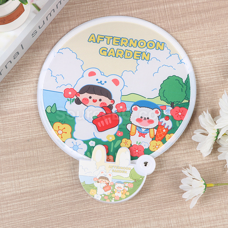 礼品订购反光板折叠广告扇广告