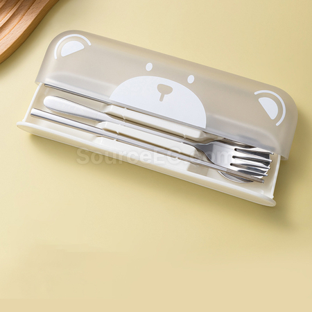 礼品订购不锈钢餐具套装广告