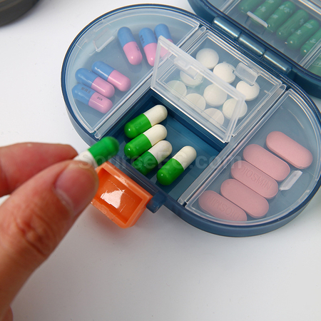 礼品订购8格随身药盒广告
