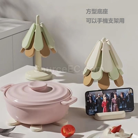礼品订购硅胶餐垫锅垫广告