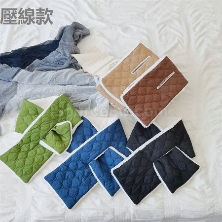 礼品订购羊羔绒御寒围脖广告
