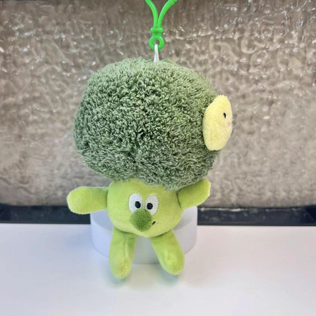 礼品订购葱姜蒜毛绒玩偶钥匙扣广告