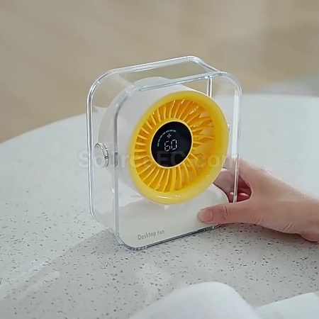 礼品订购涡轮循环桌面风扇广告