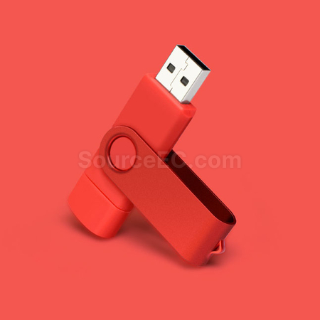 礼品订购双头TYPE-C两用U盘广告