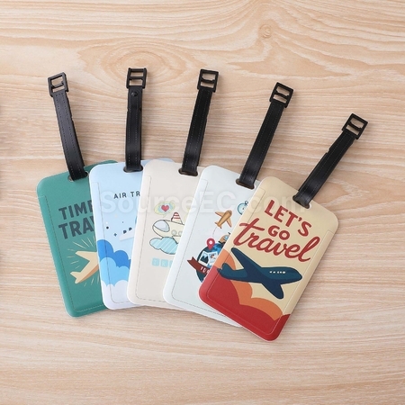 礼品订购彩印行李牌广告