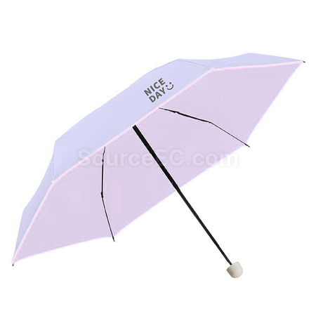 礼品订购五折彩胶雨伞广告