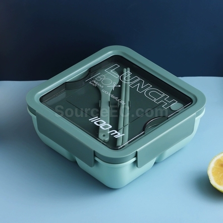礼品订购便携带餐具饭盒广告