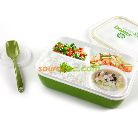 礼品订购环保微波炉饭盒广告