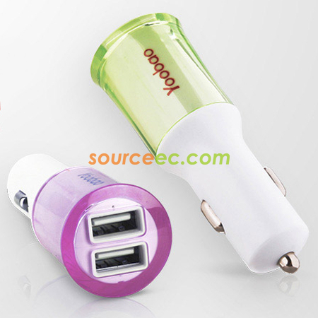 2.1A双USB车载充电器
