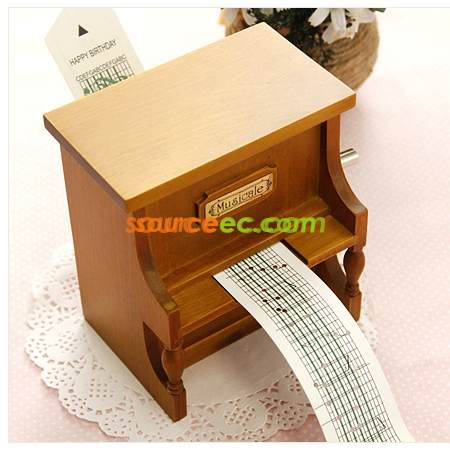 礼品订购DIY 八音盒广告
