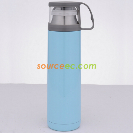 礼品订购500ML带杯保温壶广告