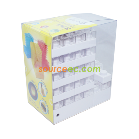 礼品订购Gattola 3合1积木发光笔座/手机座(组合色)广告