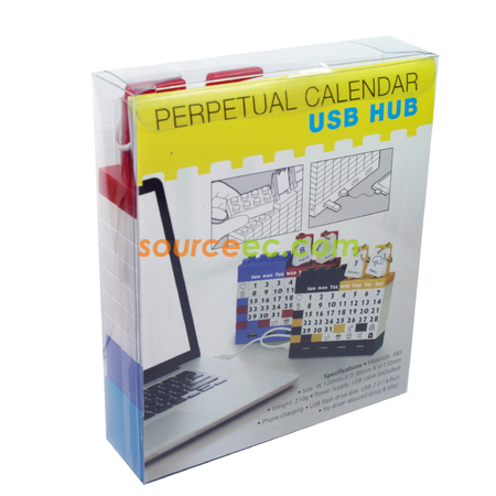 礼品订购Gattola HUB积木台历广告