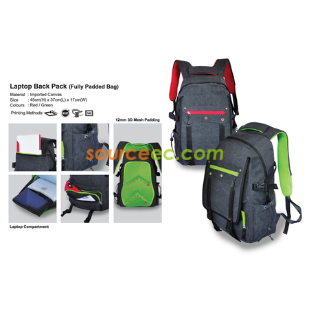 Laptop Back Pack(Fully Padded Bag)