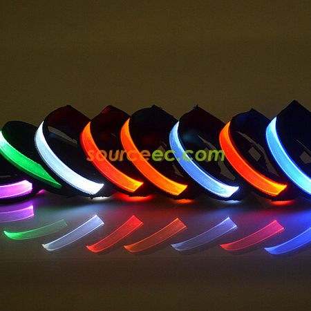 跑步LED发光臂带