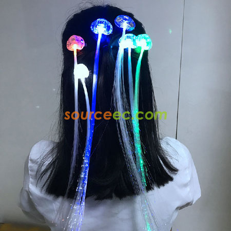 礼品订购发光辫子广告