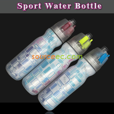590ML喷水运动水壶