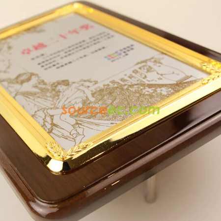 礼品订购木制奖牌广告