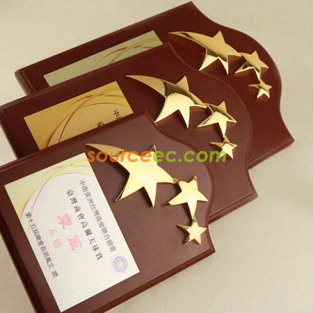 礼品订购木制奖牌广告