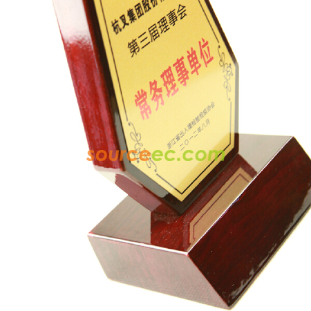 礼品订购木制奖牌广告