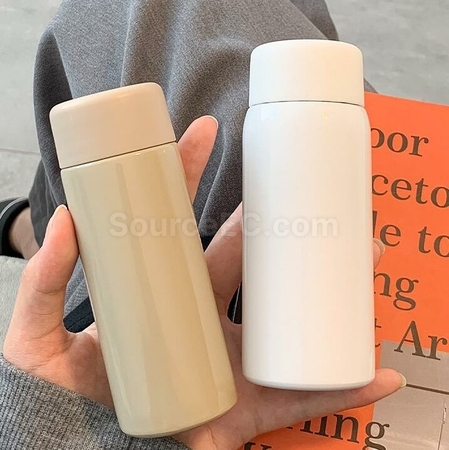 礼品订购磨砂便携迷你茶隔保温杯广告
