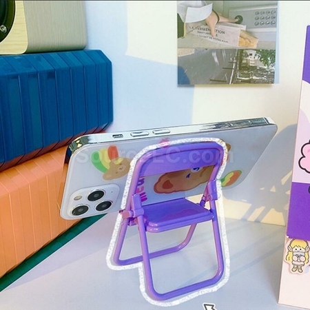 礼品订购迷你折叠椅子手机支架广告