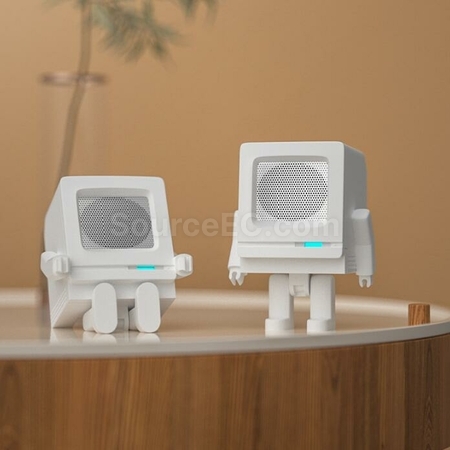 礼品订购USB充电机器人蓝牙音箱广告