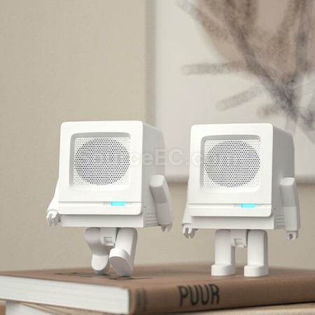 礼品订购USB充电机器人蓝牙音箱广告