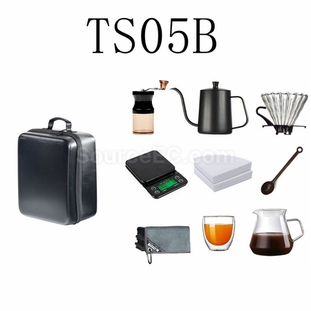 礼品订购手沖咖啡壶全套器具广告