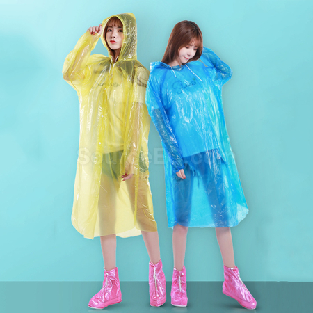 礼品订购一次性雨衣广告