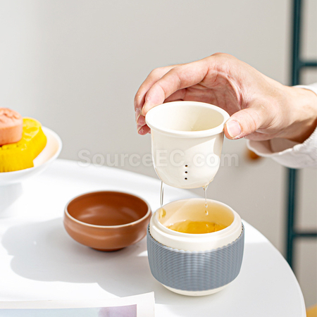 礼品订购旅行茶具广告