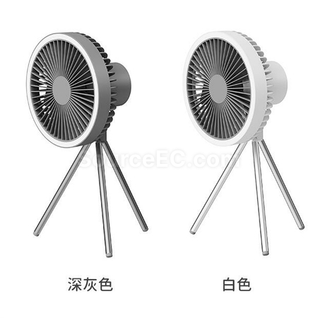礼品订购USB充电露营便携小吊扇灯广告