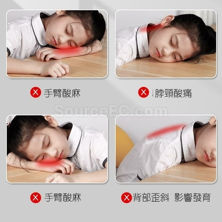 礼品订购便携折叠儿童午睡枕广告