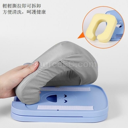 礼品订购便携折叠儿童午睡枕广告