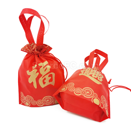 礼品订购无纺布束口袋广告