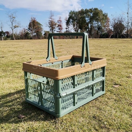 礼品订购折叠野餐购物篮广告