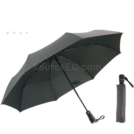 礼品订购USB充电一键开收脉冲电动雨伞广告