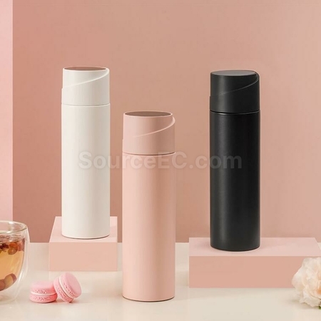 礼品订购紫外线杀菌LED智能保温杯广告