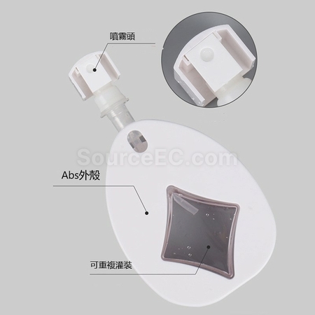 礼品订购卡片喷雾瓶广告