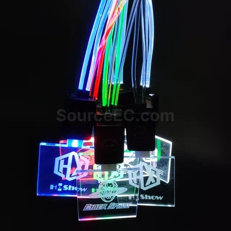 礼品订购亚克力发光工作牌广告