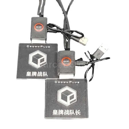 礼品订购亚克力发光工作牌广告