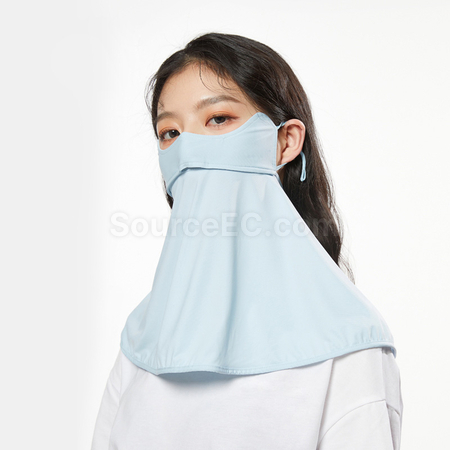 礼品订购护颈披肩防晒面罩广告