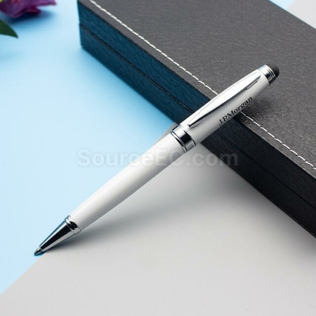 礼品订购金属扭动触控笔广告