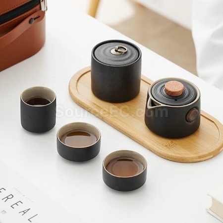 礼品订购茶具套装广告